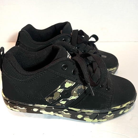 Heelys HES10321 Racer 20 Black Camo Roller Skating Lace Up Shoes Youth Boys Sz.2 - Picture 2 of 13